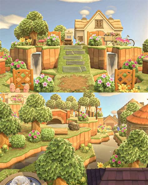 animal crossing neighborhood layout|acnh residential area layout ideas.